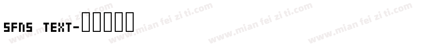 SFNS Text字体转换